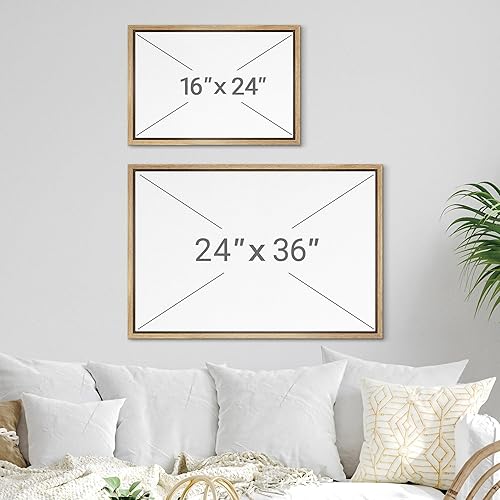 Vista 22 de SIGNFORD Lienzo enmarcado para pared, tren de montaña de otoño, vías de ferrocarril, naturaleza, desierto, fotografía, realismo, paisaje decorativo