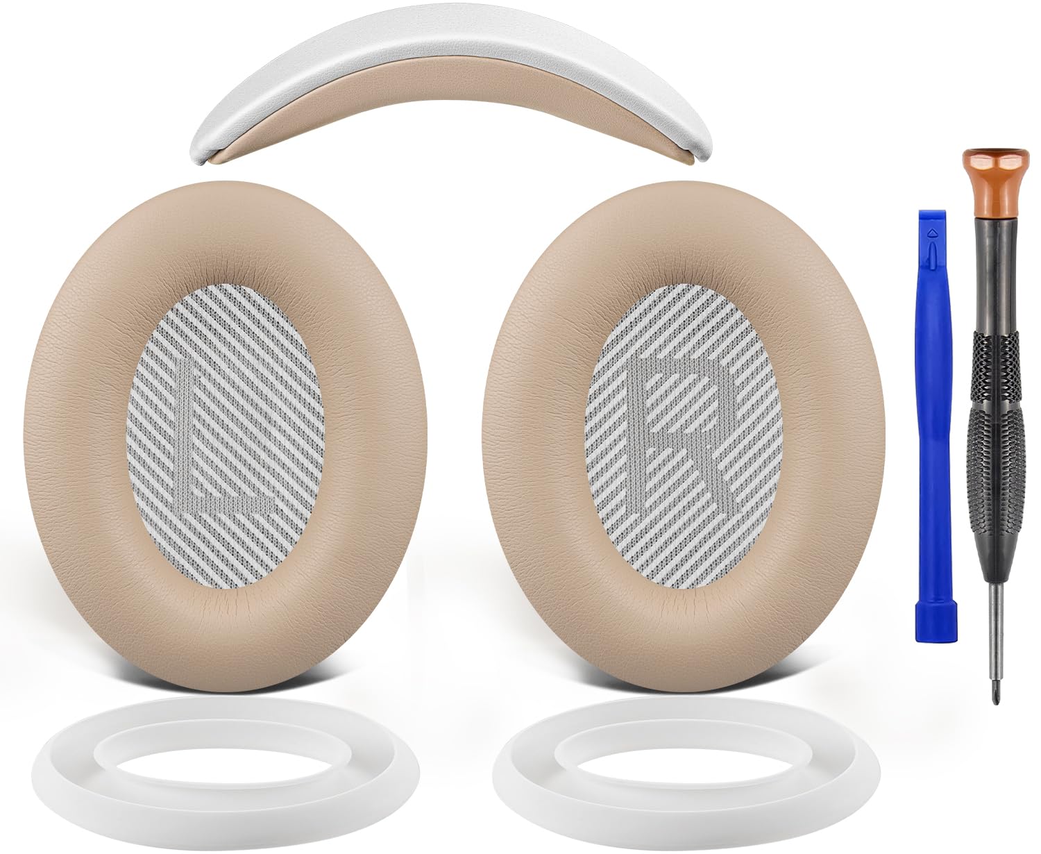 Amazon | SOULWIT イヤーパッド + ヘッドバンド + イヤーパッドカバー
