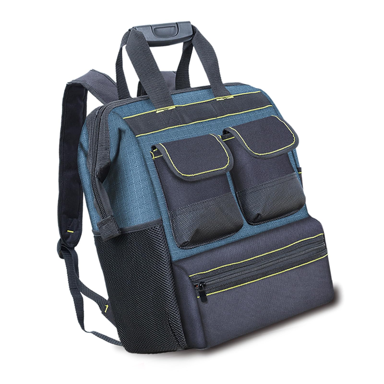 Vdaxvme Backpack Tool Bag Oxford Cloth Tool Storage Organization Electrician Plumber Large Capacity Outdoor Industrial