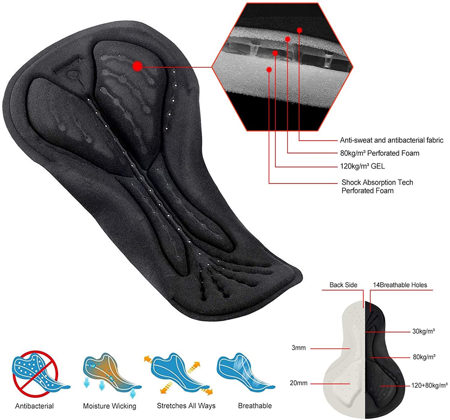Abbigliamento Ciclismo da Uomo Inverno Giacca da Ciclismo per Uomo Set Lunga Completo da Ciclismo Bike Giacca Manica da in Pile Traspirante + Pantaloni Lunghi Imbottiti in 3D Gel