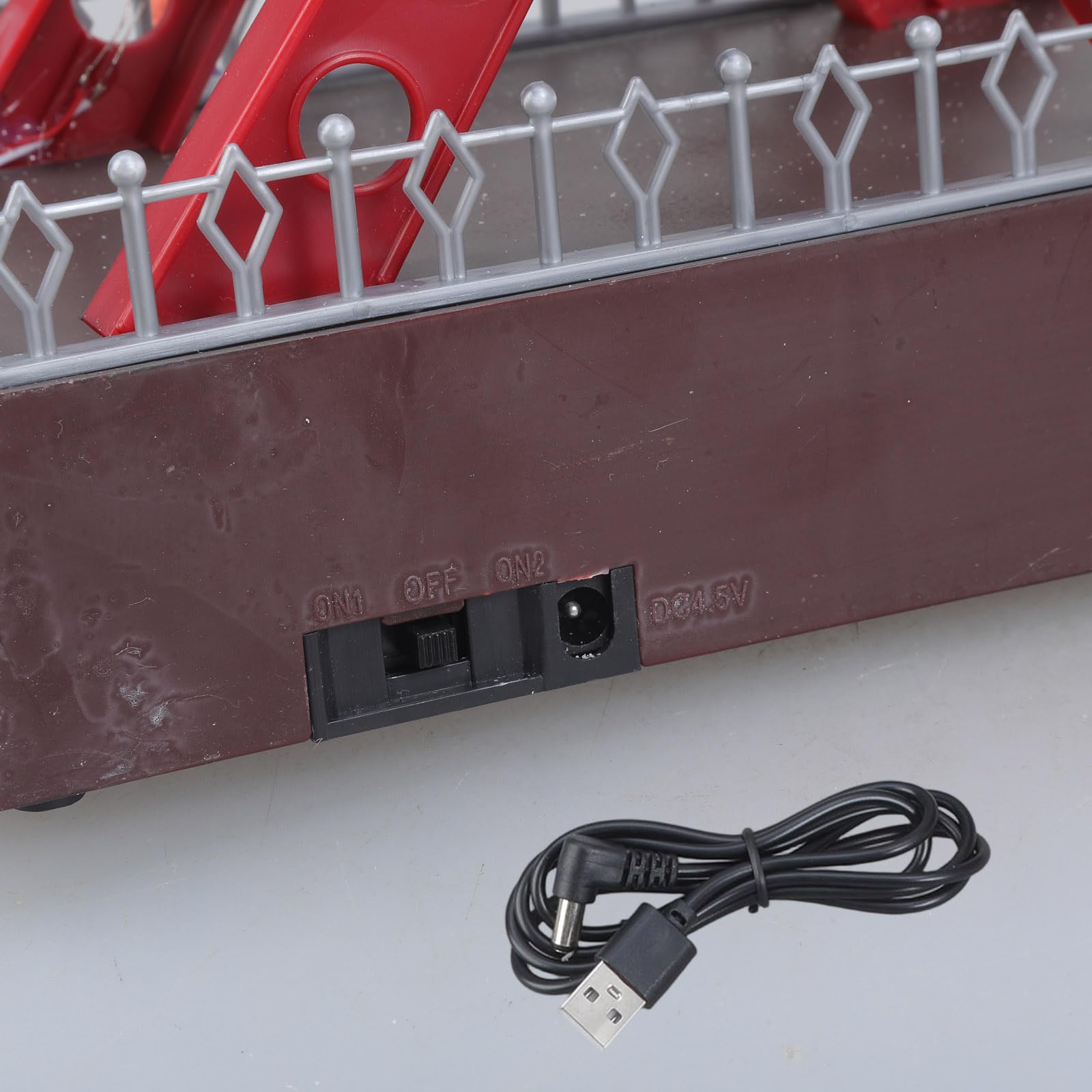 Rotante LED Musical Skywheel USB o alimentazione a batteria per festival decorazione creazione ornamento regalo USB/batteria rotante Holiday Music Box