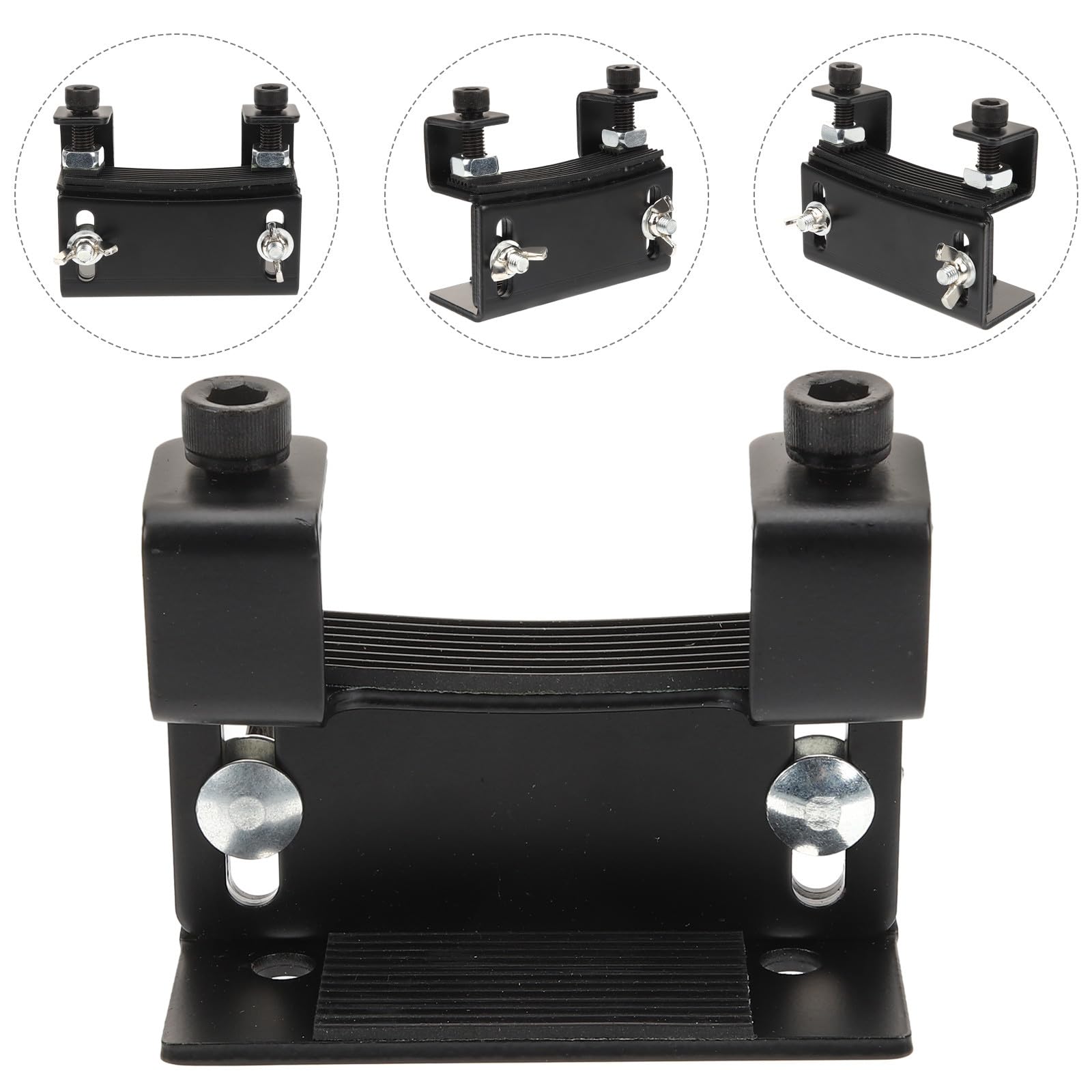GALPADA Élévateur de Grosse Caisse Noir Compact Accessoire de Levage pour Batterie Plateforme Réglable pour Ajustement Hauteur Remplacement Colonne Montante Pièce Solide pour