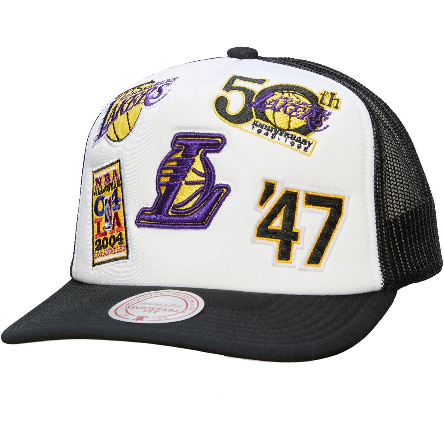 Mitchell & Ness Lakers Cap évite la chaleur grâce à sa maille filet aérée