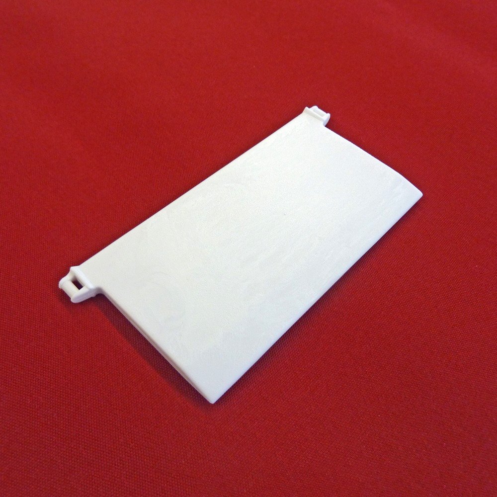 80 Stück Beschwerungsplatten Gewicht für Lamellenvorhang Stofflamellen Breite 89 mm – Vertikal Lamellen Vorhang / Vertikal Jalousie / Vertikaljalousie / Vertikal-Anlage / Vertikalanlage / Vorhang-Lamellen 89mm - weiß