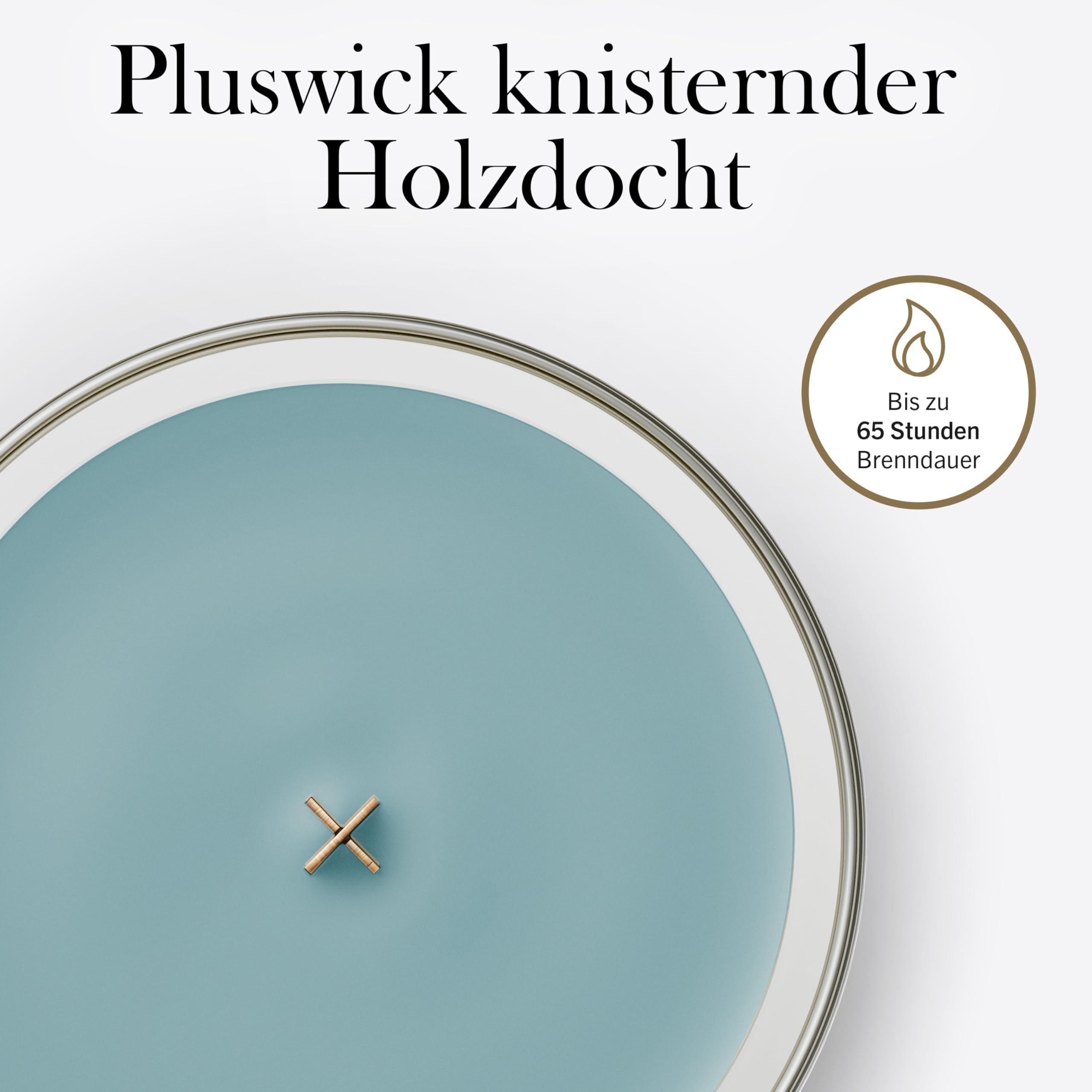WoodWick Duftkerze | Mittlere Hourglass-Kerze | Cedarwood & Ocean Moss | Perfekte Geschenke für Frauen