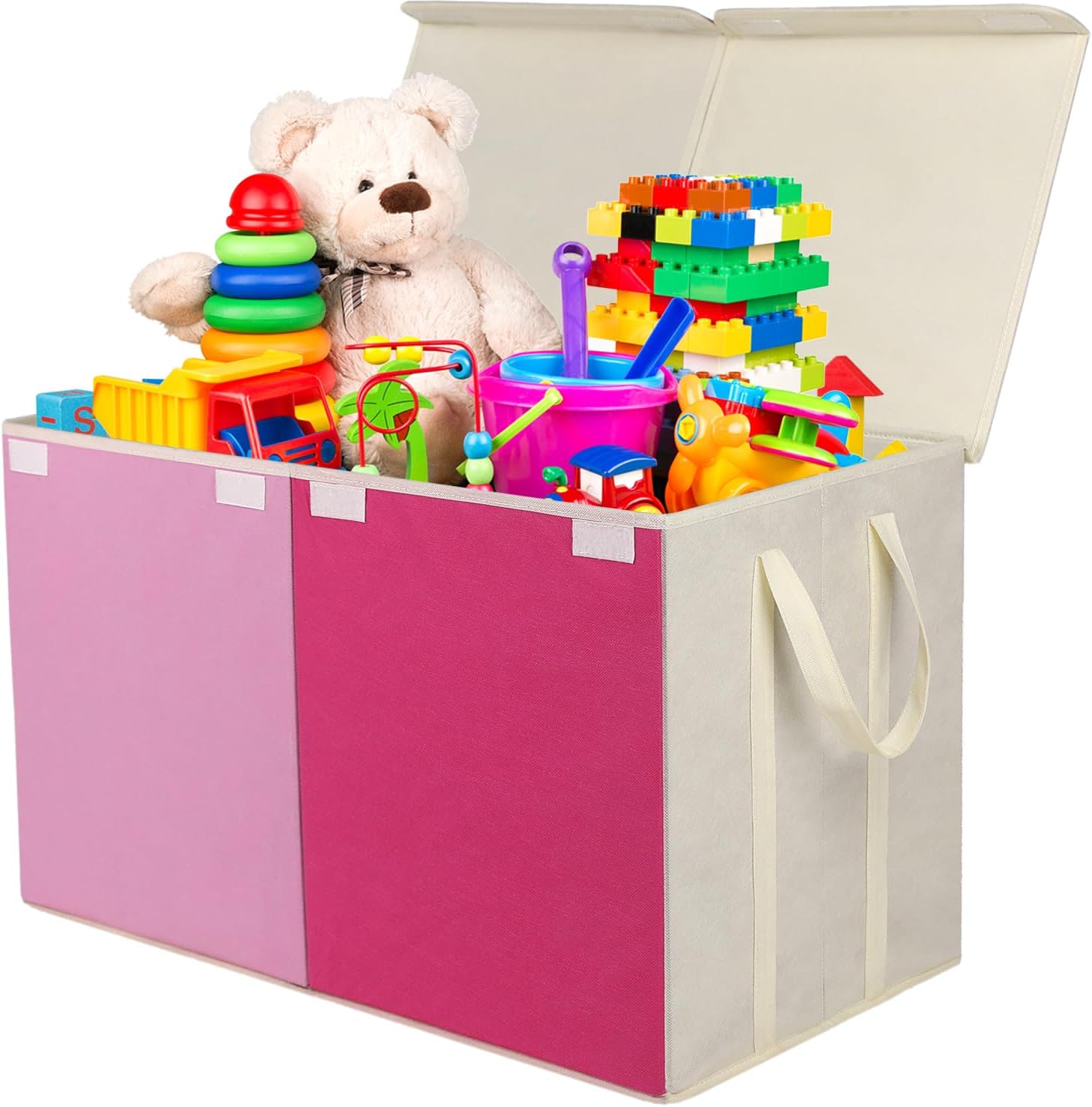 Victorich 100L Extra Large Collapsible Kids Toy Storage Chest
