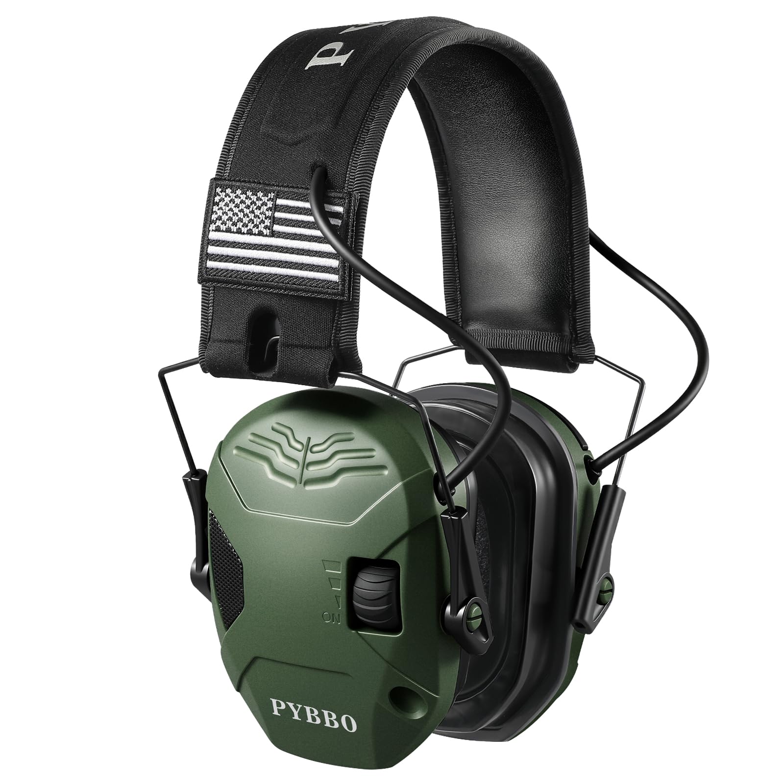 PYBBO Electronic Shooting Ear Protection w/Gel Pads
