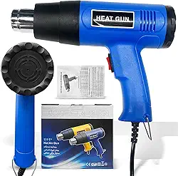 Soprador Termico 110V, Pistola de Ar Quente Profissional, 2000W, Mão Ar Ferramenta Soprador Térmico, Temperatura até 650°C