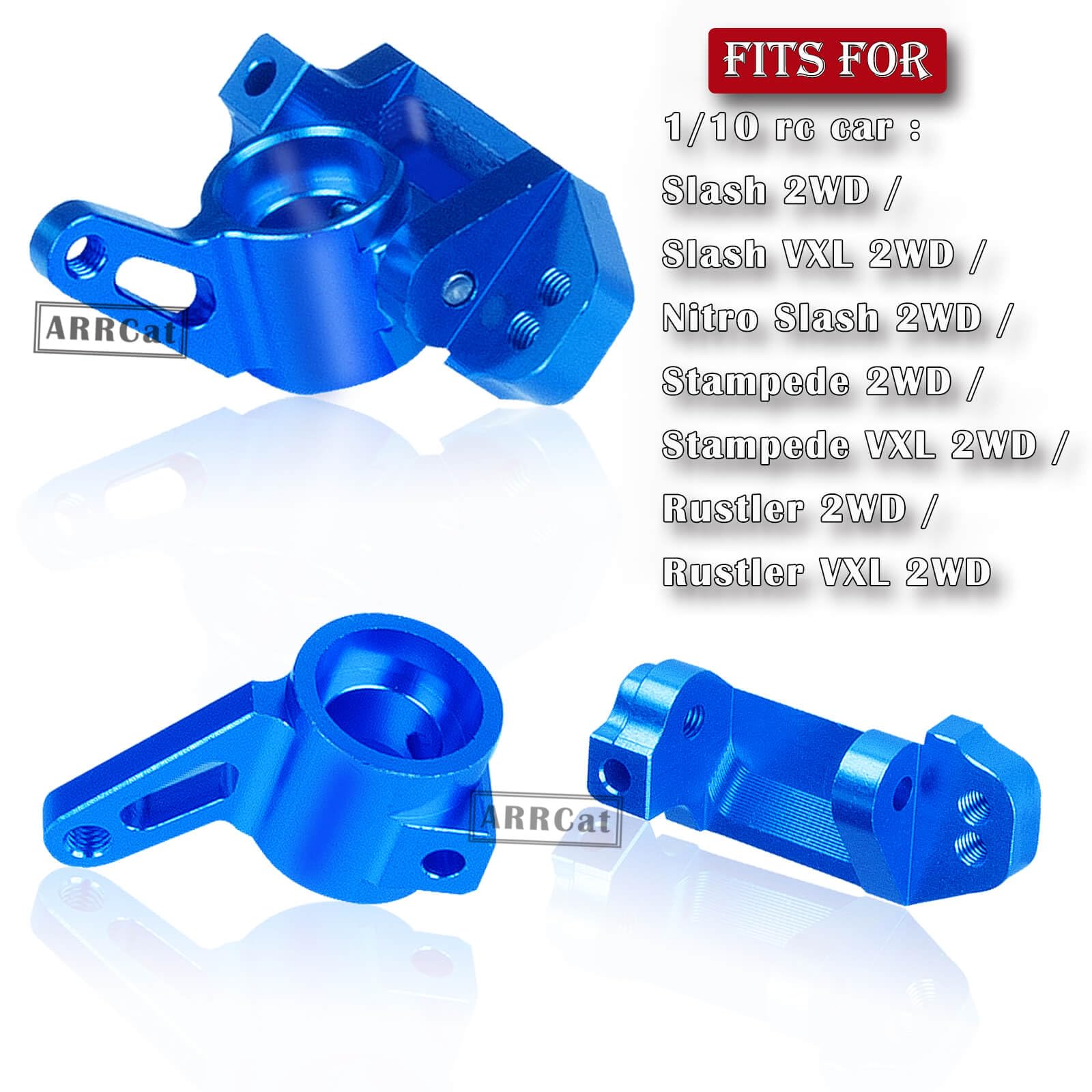 RC Front Body Mount Set Für Traxxas Slash 2WD 1/10 – Präzisionsgefertigt, Aluminium