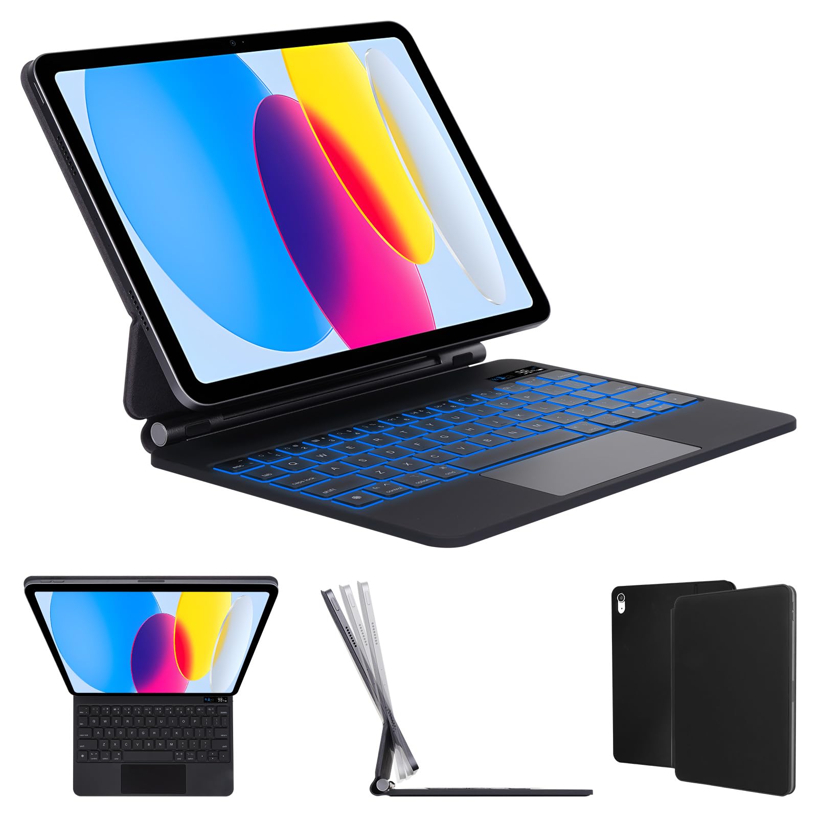 EREBOUND MAGNETIC KEYBOARD CASEマジックキーボード Amazon.com: Magnetic Keyboard Case for iPad (A16) 11th Gen