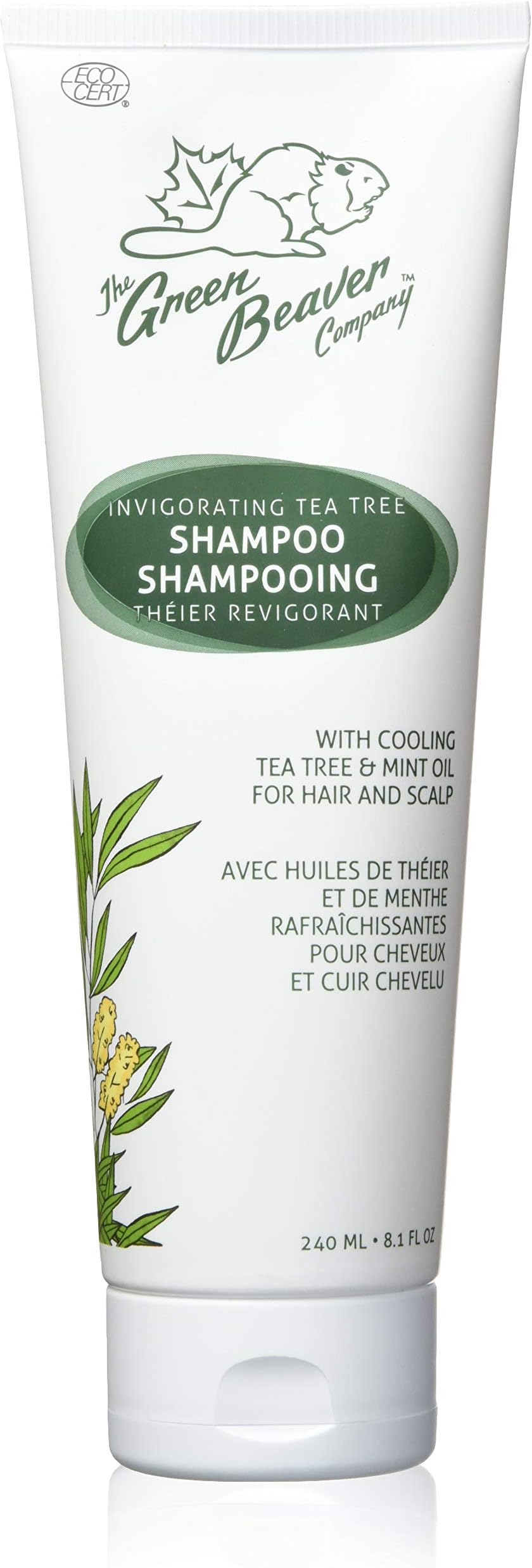 GREEN BEAVER Shampoo Tea tree, 240 ML