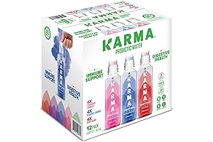 Karma Probiotic Water Variety Pack: A Refreshing Oasis of Probiotics and Flavor