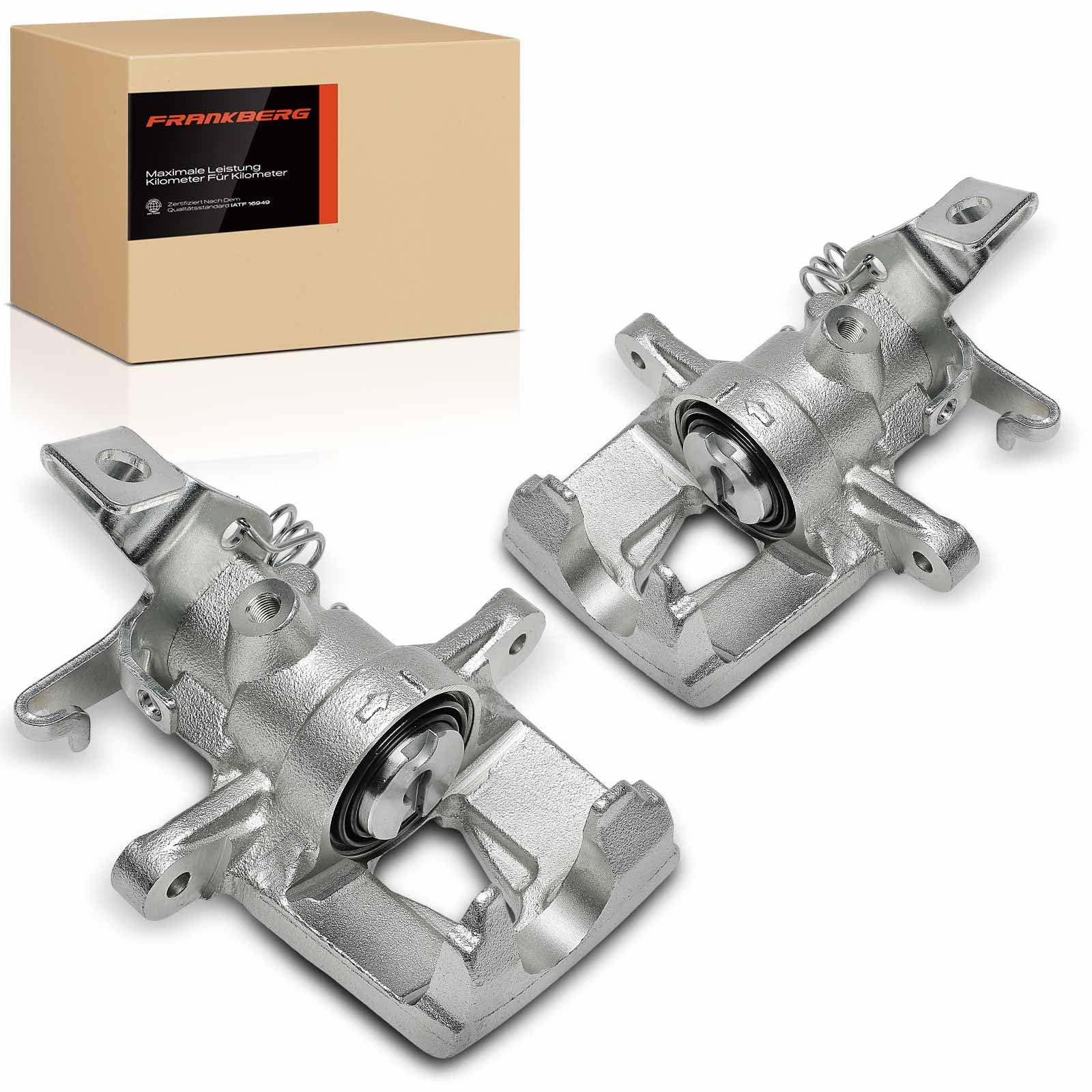 Frankberg 2x Pinza Freno Posteriore Sinistra Destra Compatibile con Interstar X70 Movano X70 Master II JD Master II FD Master II ED/HD/UD Replace# 7701206754