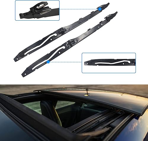 Miniatura 2 de Kit de reparación de montaje de riel de techo corredizo compatible con Ford F150 F250 F350 F450 2015-2020 Reemplazar OE FL3Z-1651071-A,