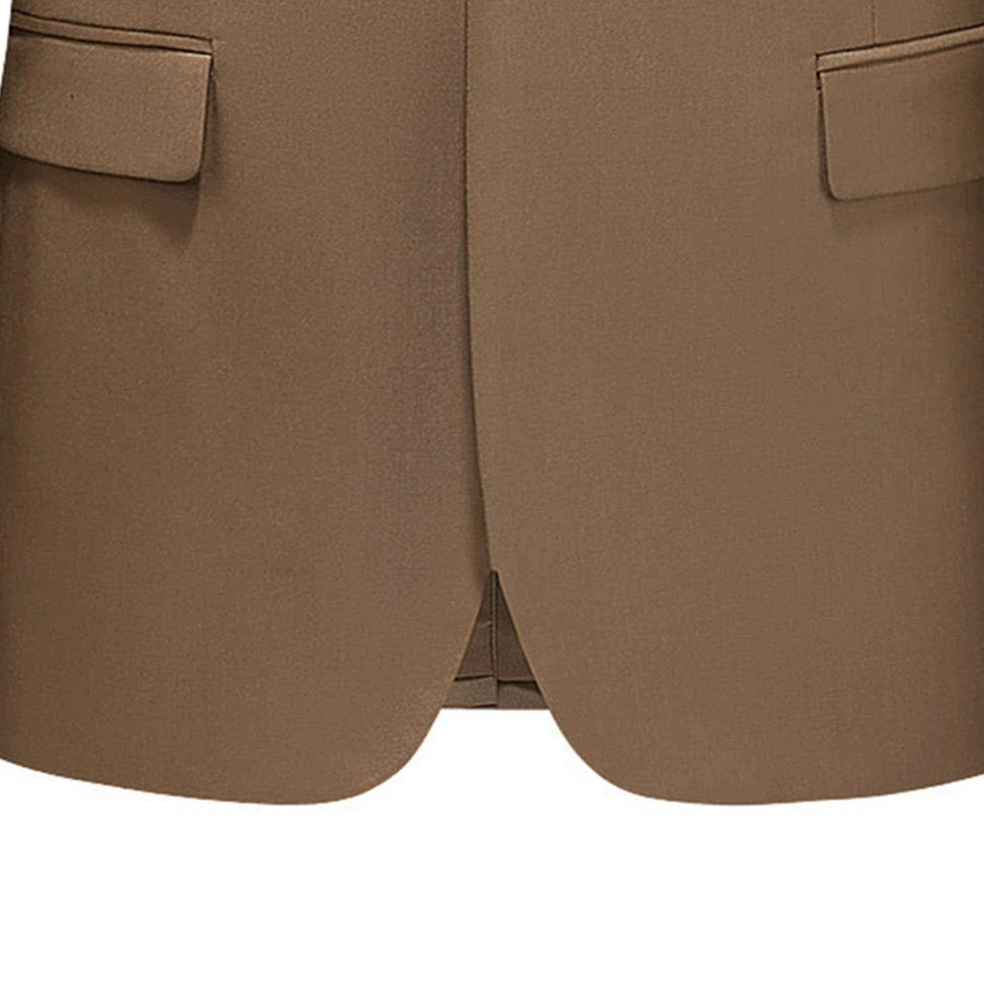 Costume Deux pièces Regular Fit pour Homme Un Bouton Couleur Unie Veste Pantalons Longs Veste de Sport Slim Fit Mariage Unique Boutonnage Ensemble