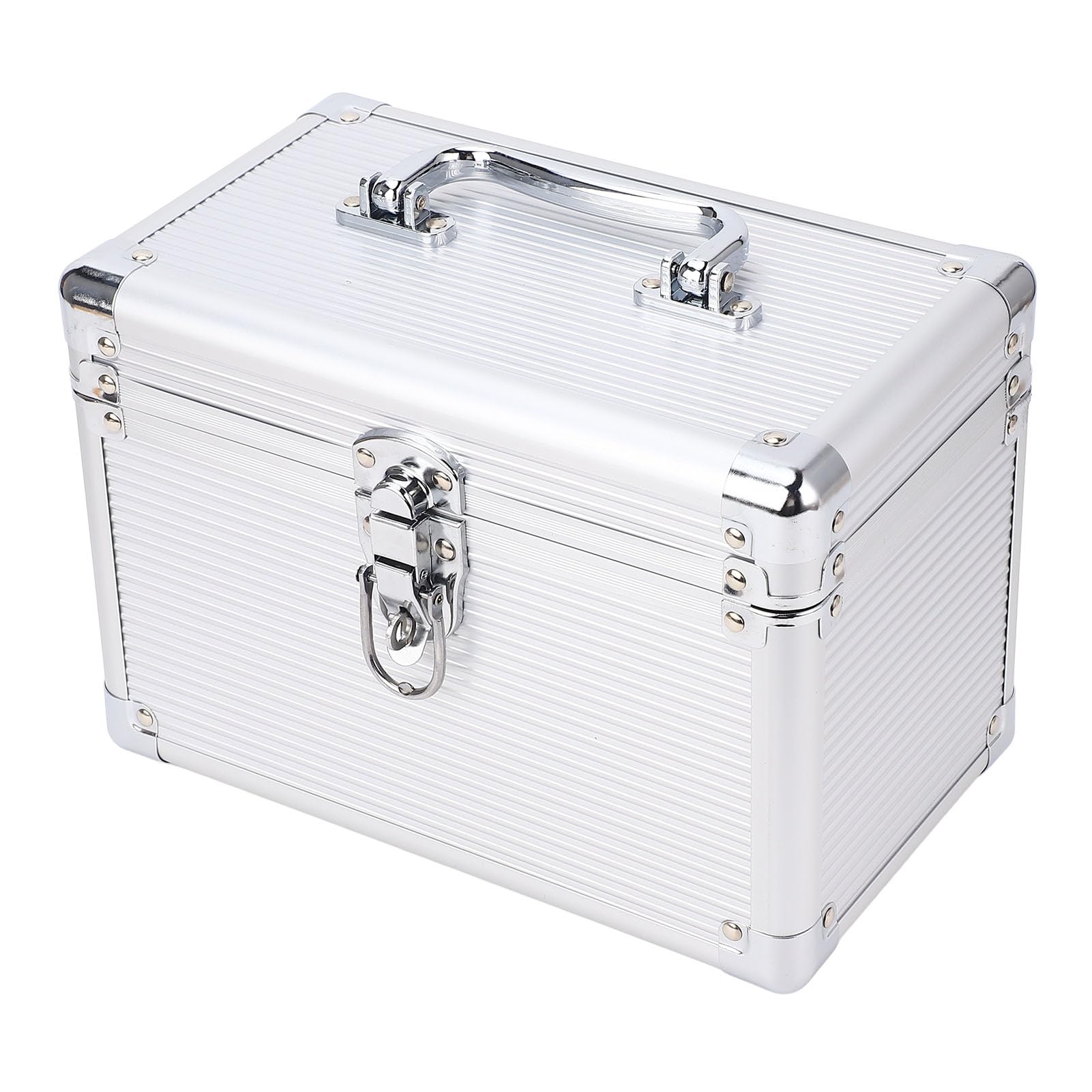CASO CD DVD Custodia a prova d'acqua Porta portatile nera Organizzare in modo efficiente 6 slot per l'ufficio di viaggio domestico