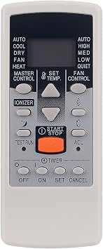AULCMEET AR-JE6 Replace AC Remote Controller Compatible with Fujitsu Air Conditioner AR-JE4 AR-JE5 AR-JE7 AR-JE8 AR-JE11 AR-PV1