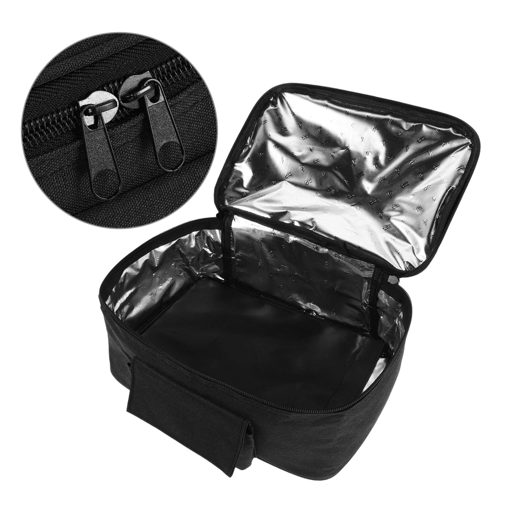 Calentador Portátil para Mantener Comida Caliente y Gran Capacidad Bolsa Térmica con Lámina de Aluminio para Picnic y Viajes en Coche y Exteriores