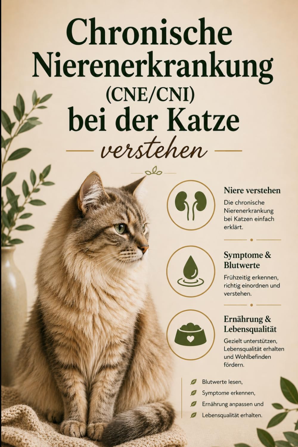 Chronische Nierenerkrankung (CNE/CNI) bei der Katze verstehen: Praxiswissen, Erfahrungen und echte Hilfe für den Alltag mit CNI-Katzen