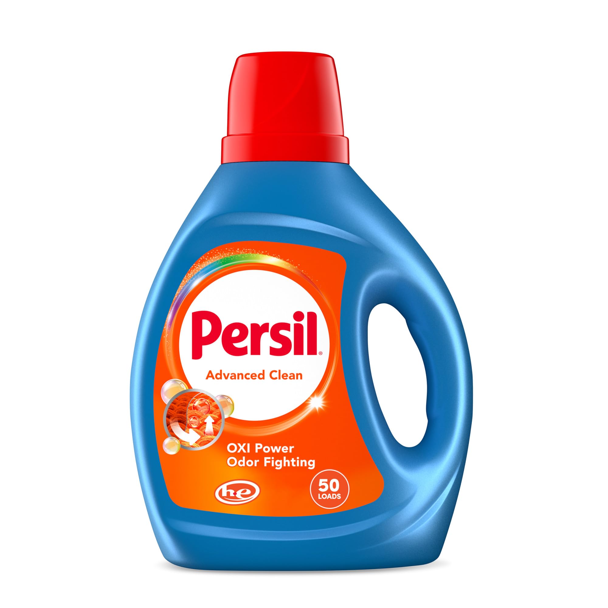 Persil Advanced Clean Oxi Odor Power Liquid Laundry Detergent 84 fl oz 50 Loads