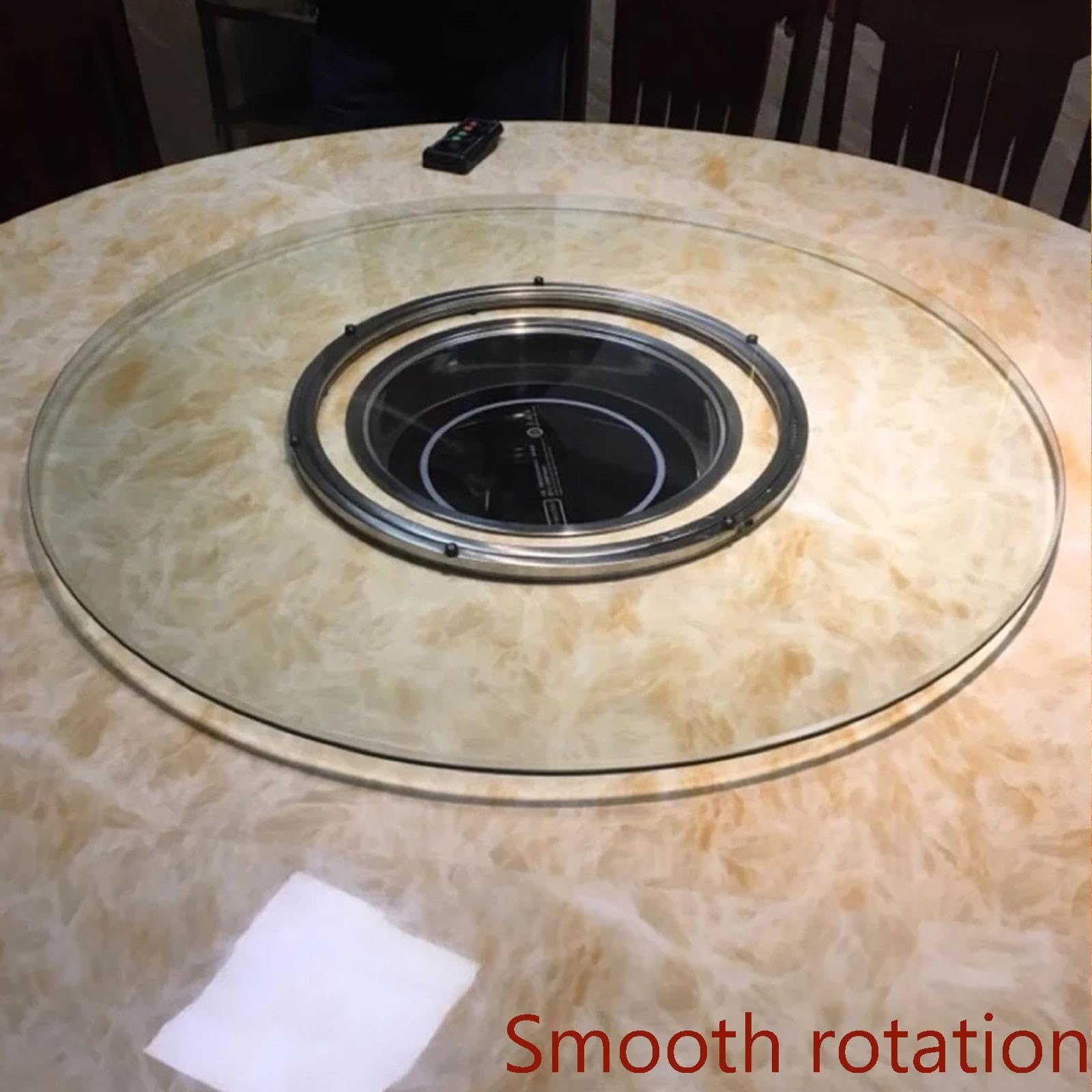 Domowy stół do jadalni, łożysko gramofonu, wytrzymały gramofon Lazy Susan