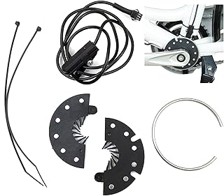 E-DONG Electric Bicycle Pedal Assist Sensor,Ebike Pedal Assistant Sensor 12 Signals for KT Controller PAS Sensor 12 Magnets E Bike Speed Sensor E-Bike Accessories, 88