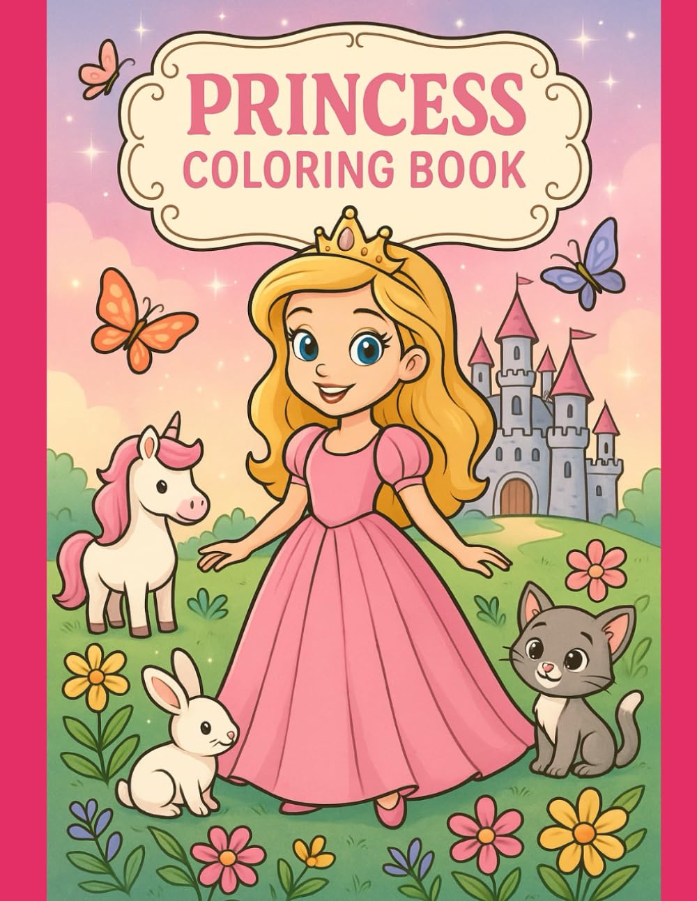 Fairytale Princess Coloring Journey