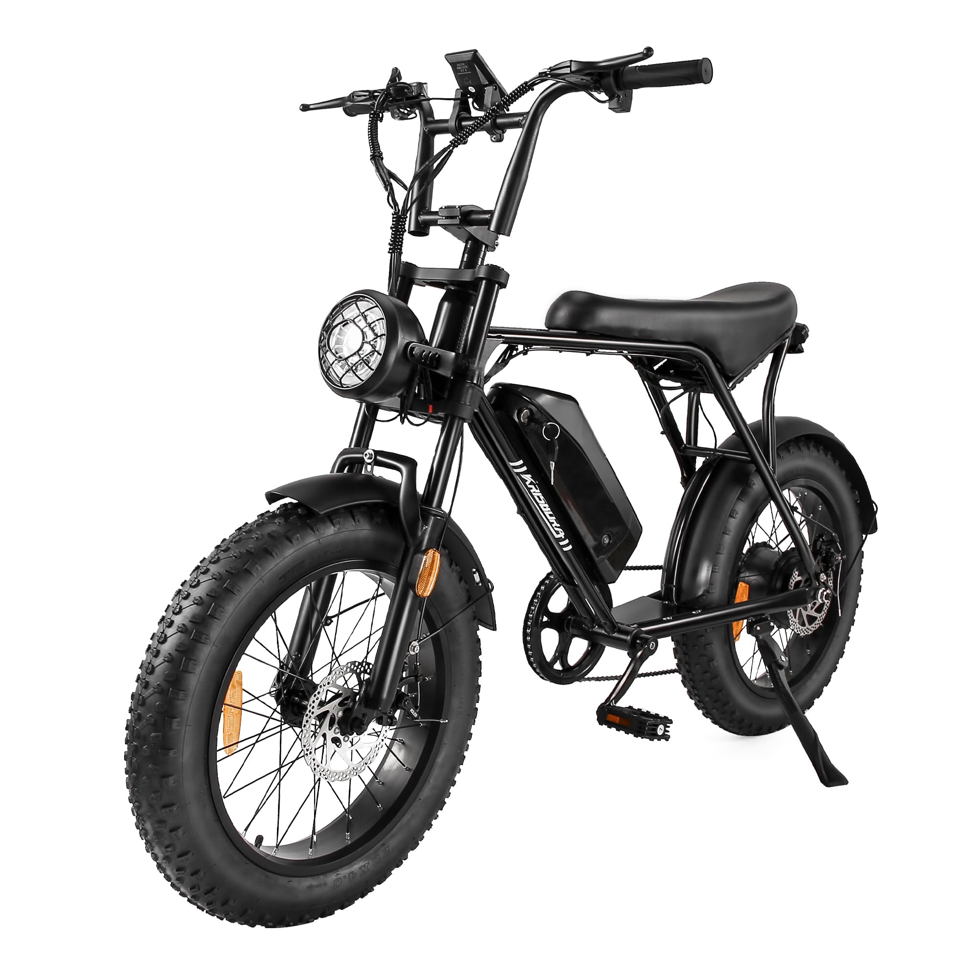 Amazon.co.jp: ファットバイク 自転車 極太タイヤ 20インチ レトロ