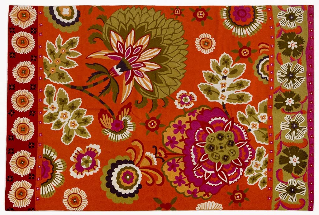 India Kilim Indo Suzani Ghelem Alfombras Gipsy CM 92x61