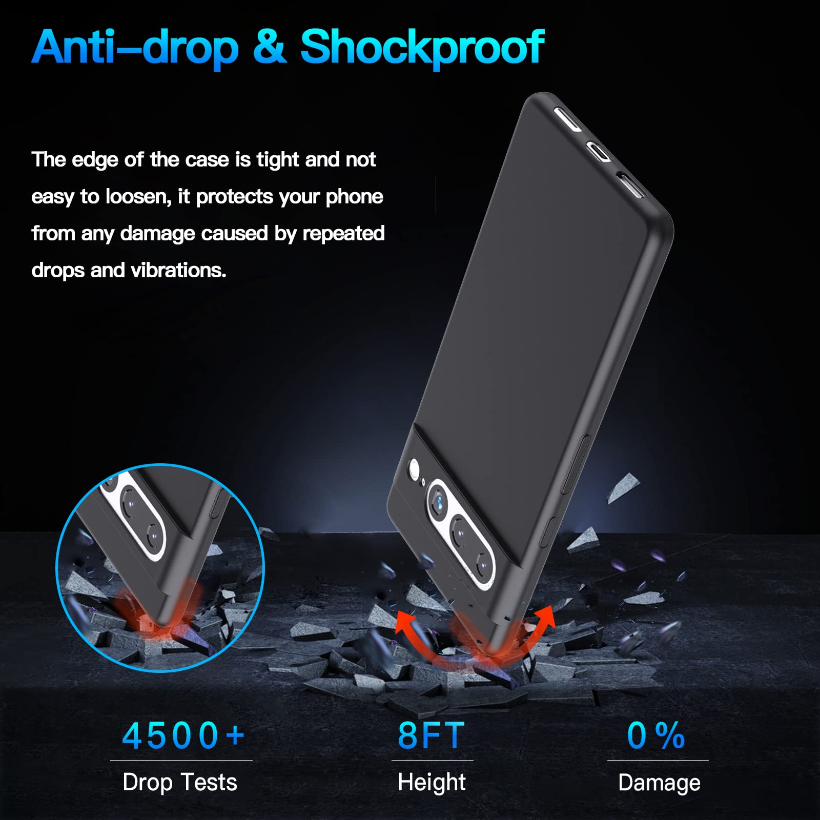 Cover Pixel 7 Pro Vetro Temperato Per Google Pixel 7a, 7 Pro, 6, 6a, 6 Pro - Protezione 9H, Antigraffio, 2 Pezzi Vetro Protettivo 9h Per Pixel 7 Pro 6 6a 2 Pezzi - Foto 9