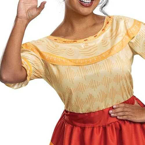 Miniatura 4 de Disfraces de Encanto, disfraces oficiales de Disney Encanto Mirabel y Dolores Deluxe para adultos