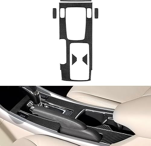 FXETRNL Real Carbon Fiber Gear Shift Panel Frame Covers - for Honda Accord 2013-
