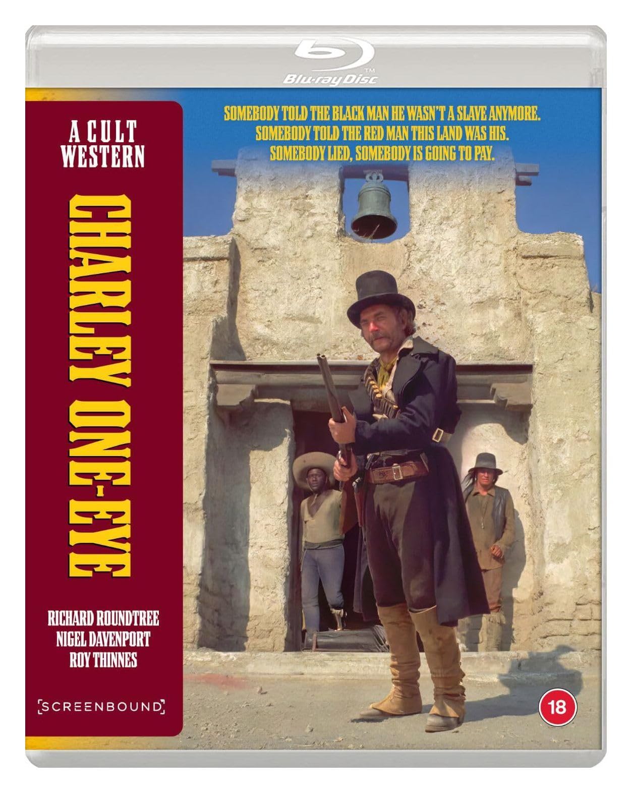Película en Blu-ray Charley One-Eye edición internacional Region Free para cinéfilos