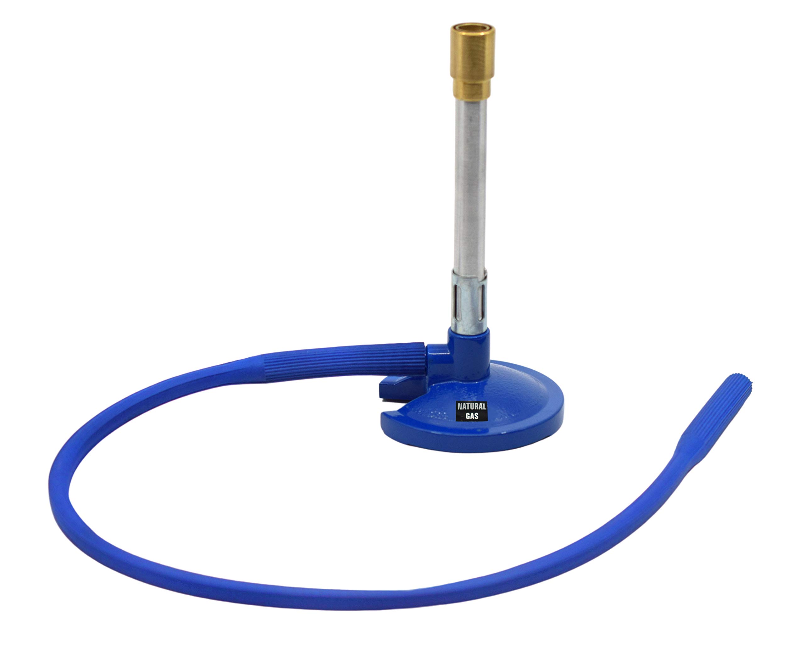 EISCO Bunsen Burner & Neoprene Hose, Natural Gas - Die Casted Zinc