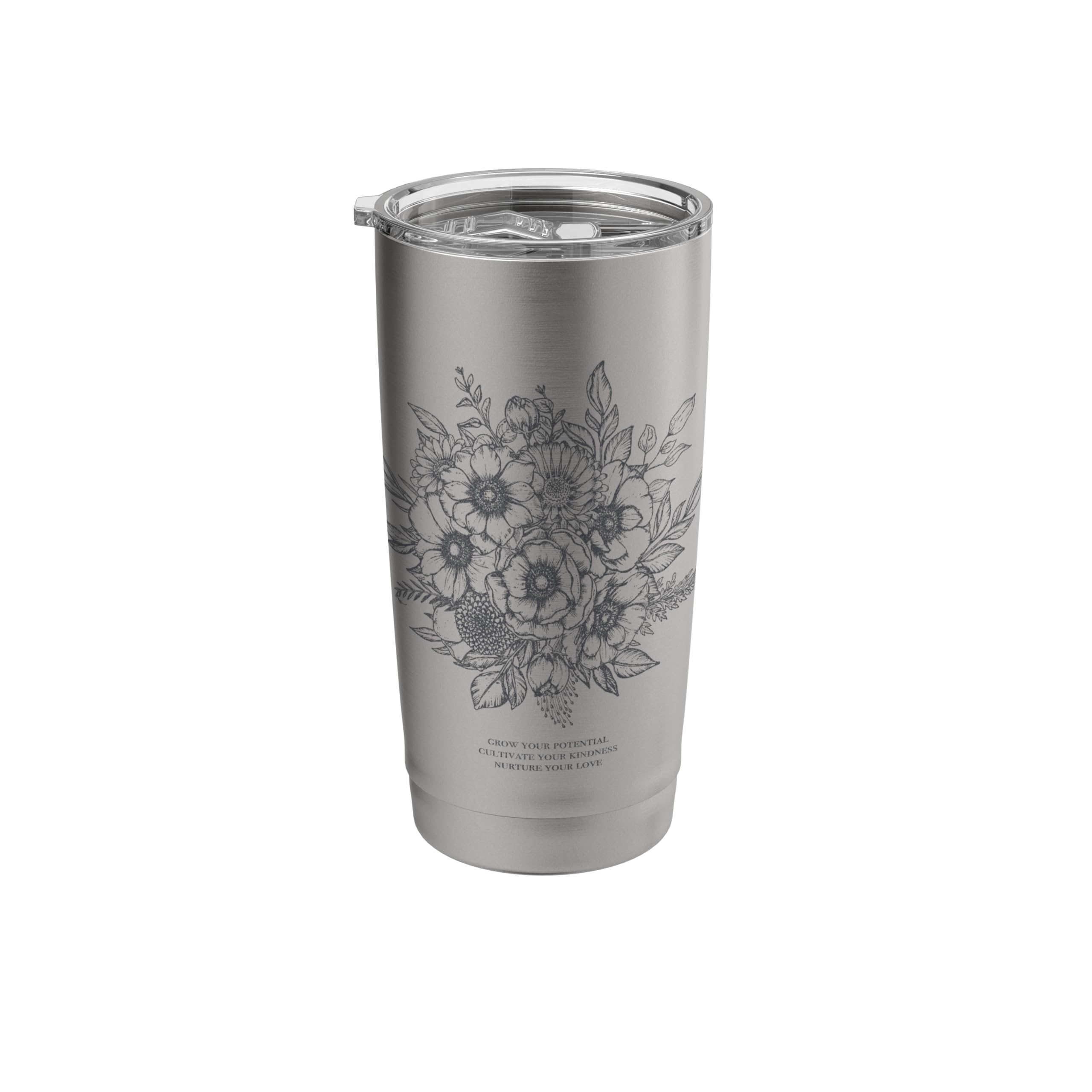 Grow Your Potential Stainless Steel Insulated Tumbler