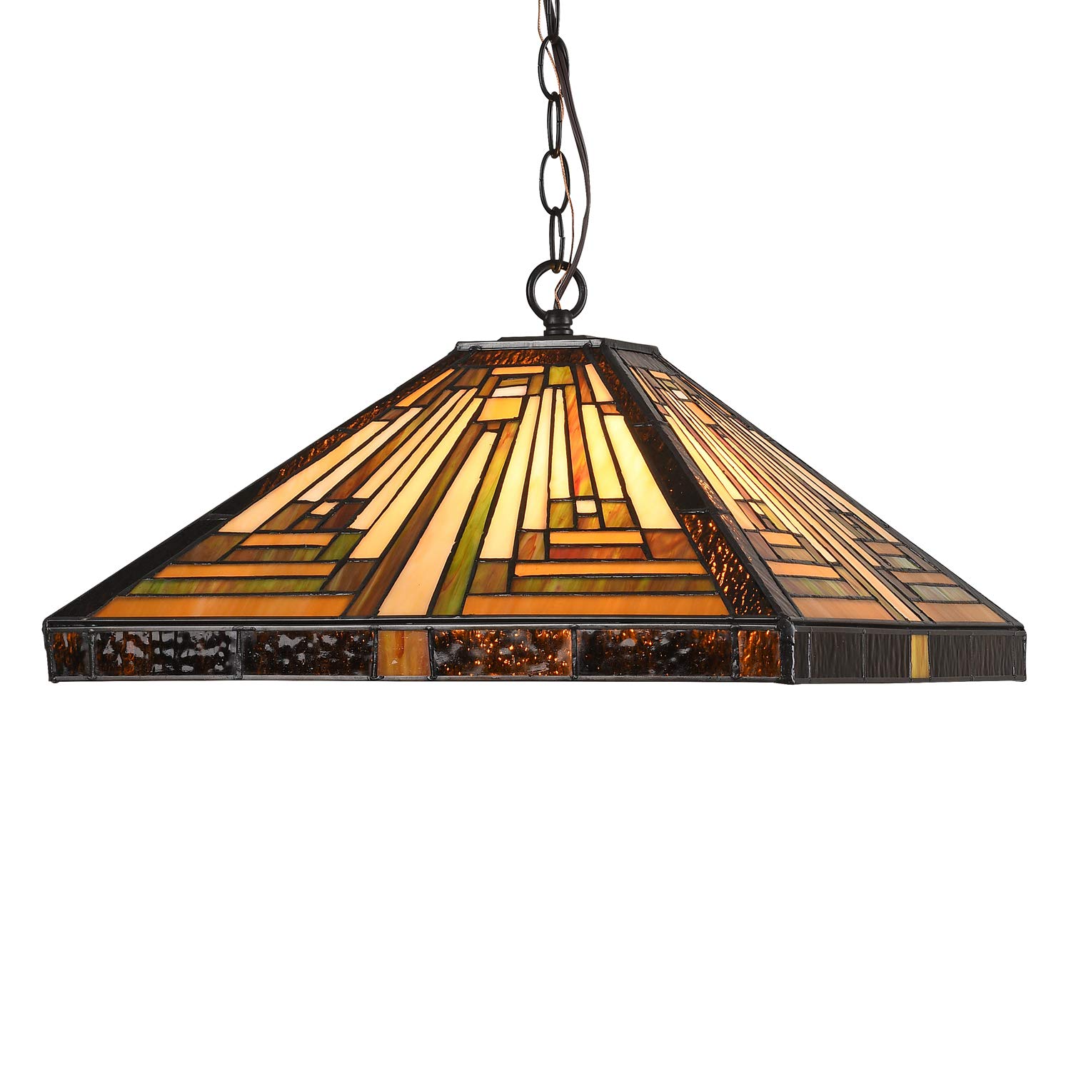 Buy Capulina Tiffany Dining Table Lights, 16 Inch Wide Hanging Tiffany