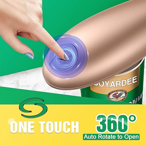 Miniatura 2 de Electric Can Opener Open Any Can Size, Automatic Can Opener with No Sharp Edge, Food Safe Electric Can Opener for Kitchen, Kitchen Gadget for