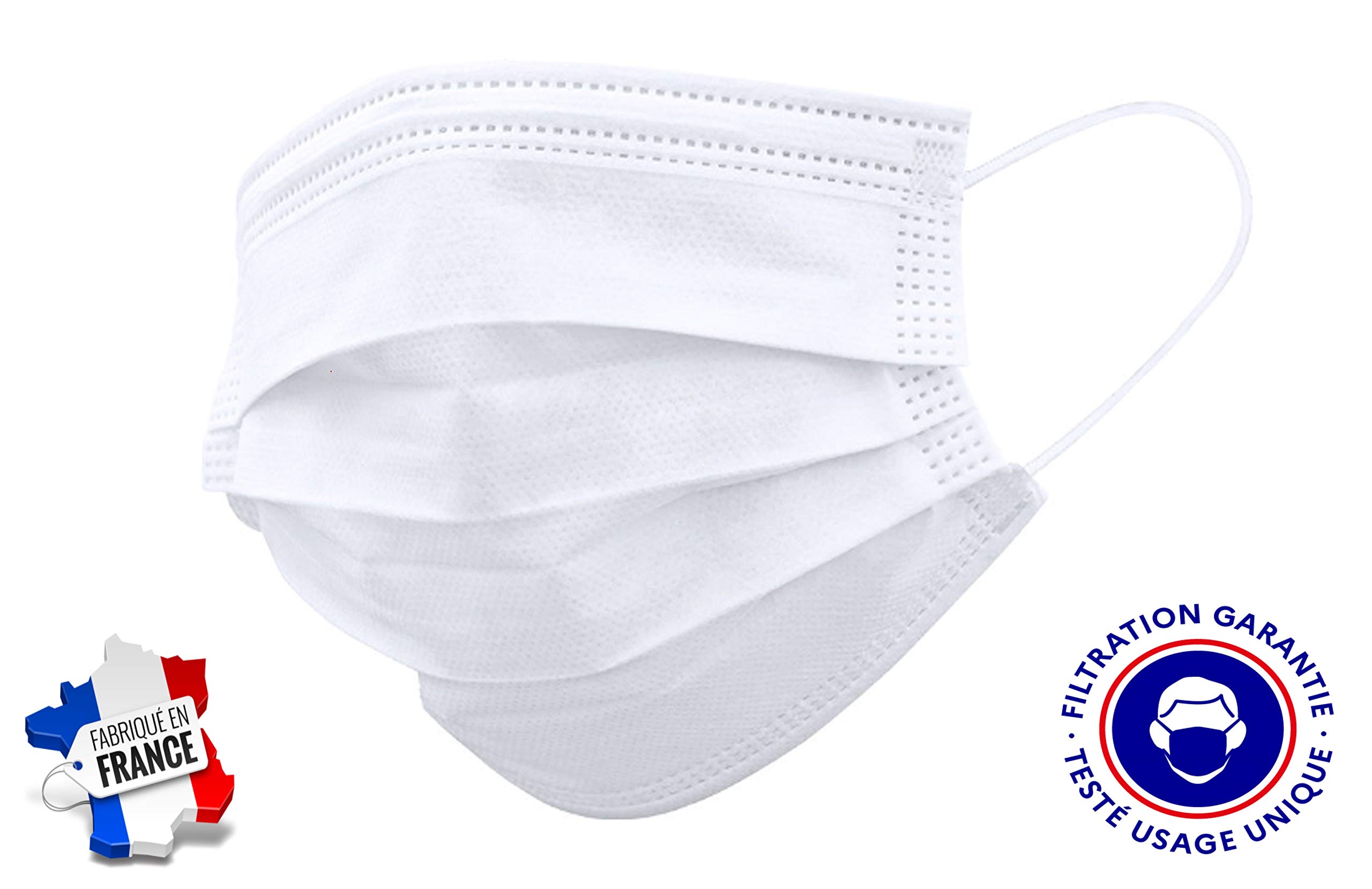 Masque barrière de protection - Validé DGA UNS1 (100)