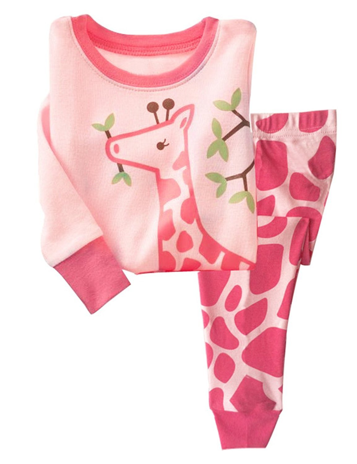 LitBud Girls Pajamas Unicorn,Sleepwears 2pcs Long Sleeves Pjs Nightwear Tops + Pants Sets Nightwear Outfits for Kids Toddler 2-10 Years — view 9