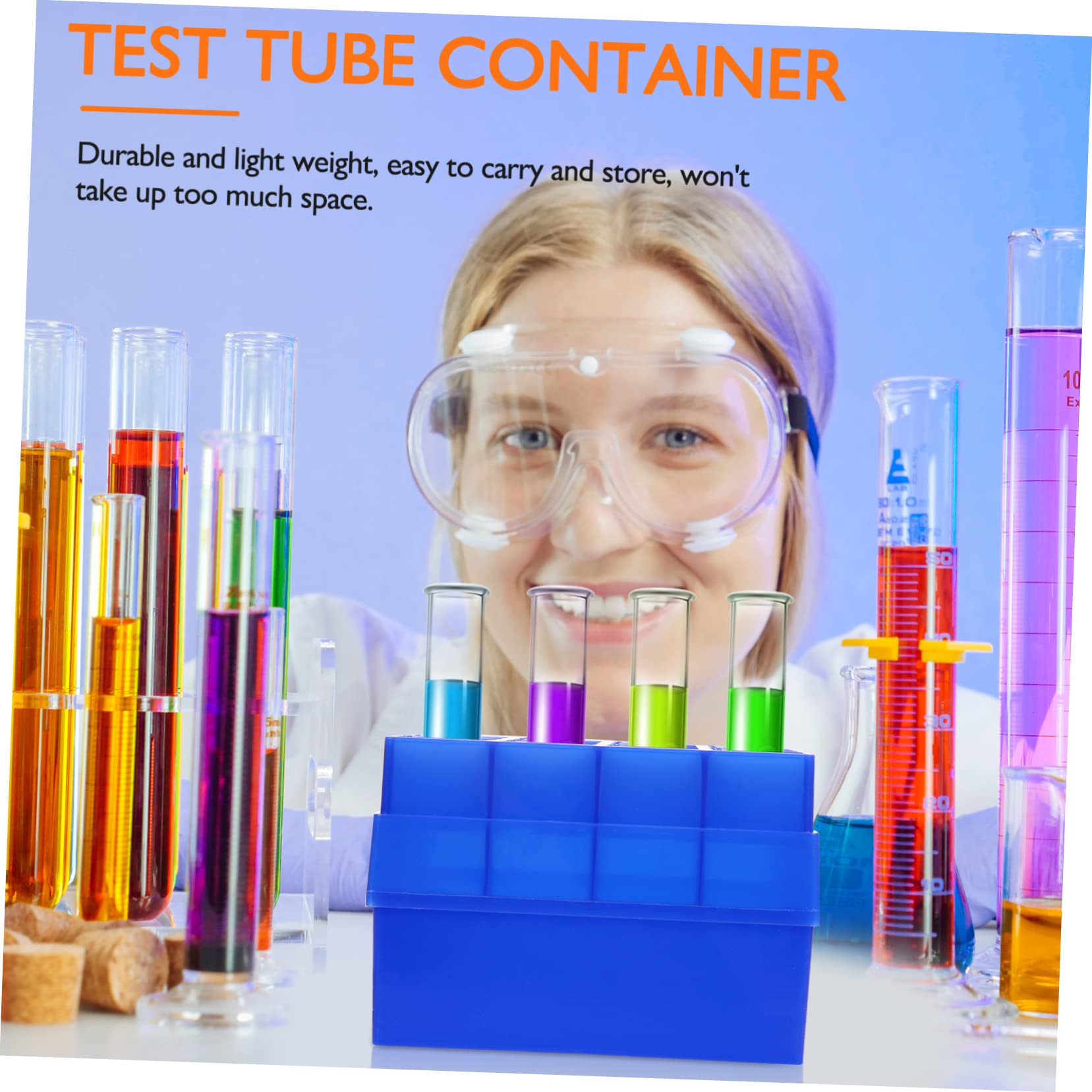 iplusmile 2stücke Kryogener Halter Für Mikrozentrifugenröhrchen Aufbewahrungsbox Für Laborproben Fächer Für Forschung Und Wissenschaft Transparenter Stabil Und Platzsparend
