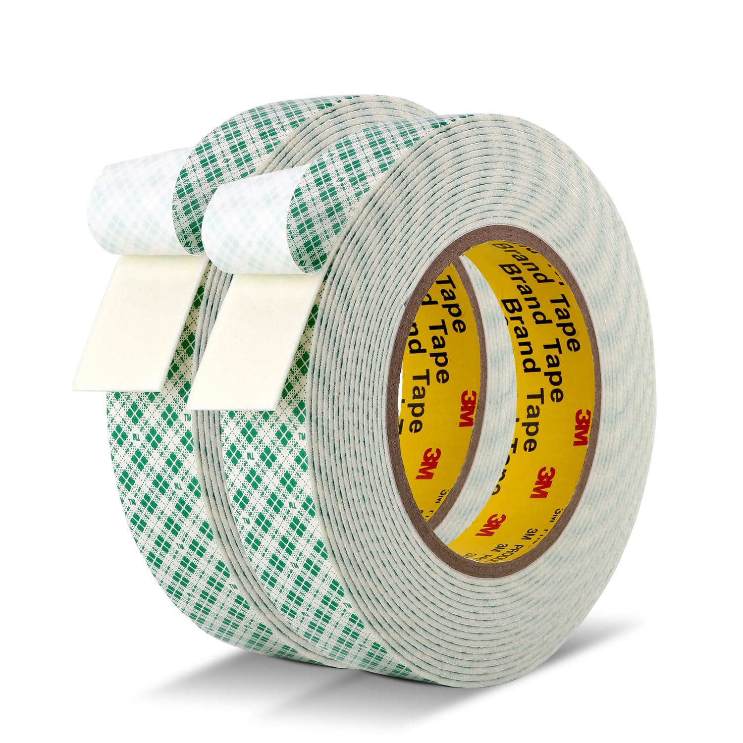 3M 1600T Foam Tape - 18ft White Adhesive Tape -8 3M 1600T Foam Tape - 18ft White Adhesive Tape -8