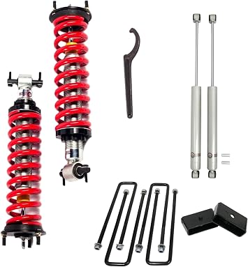 Freedom OffRoad Lift Kit 1-4" Adjustable Front Coilovers + 3 Rear Lift