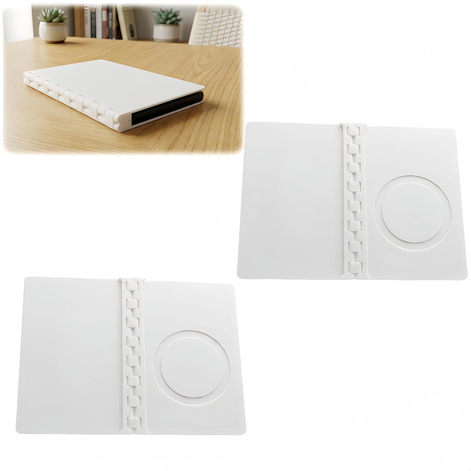 Flip Folio Cover Compatible with Xteink X4, Magnetic Attachment Case for Mini E-Reader Hardware