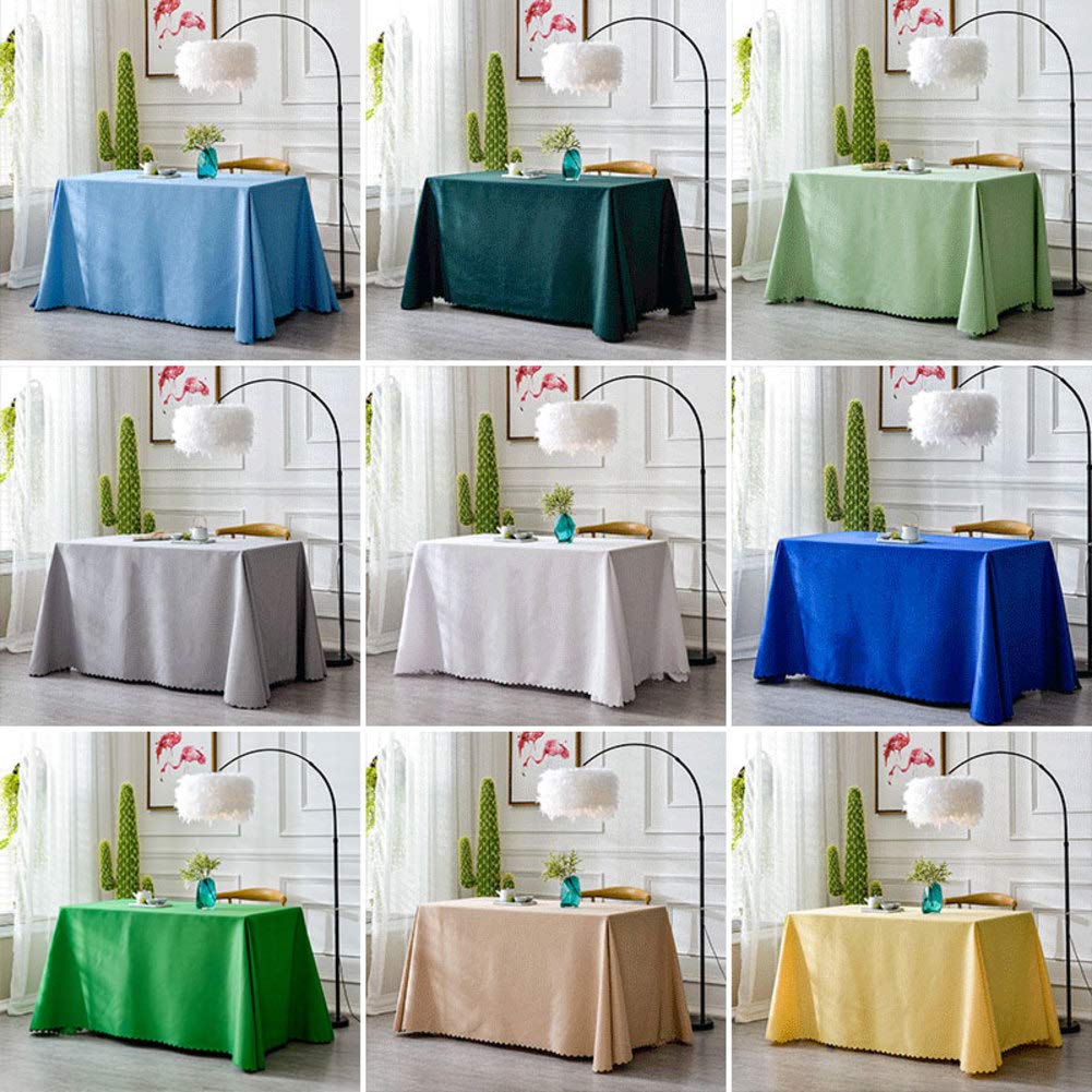 Karmelowy aksamitny prostokątny pokrowiec na stół, 220 x 320 cm, poliester, ochraniacz na biurko, na imprezę, ślub, urodziny, targi, imprezy, dekoracja, elegancki czerwony