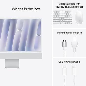 iMac 24inch Apple 16GB キーボード付属　コメント歓迎！ Refurbished 24-inch iMac Apple M1 Chip with 8‑Core CPU and 8