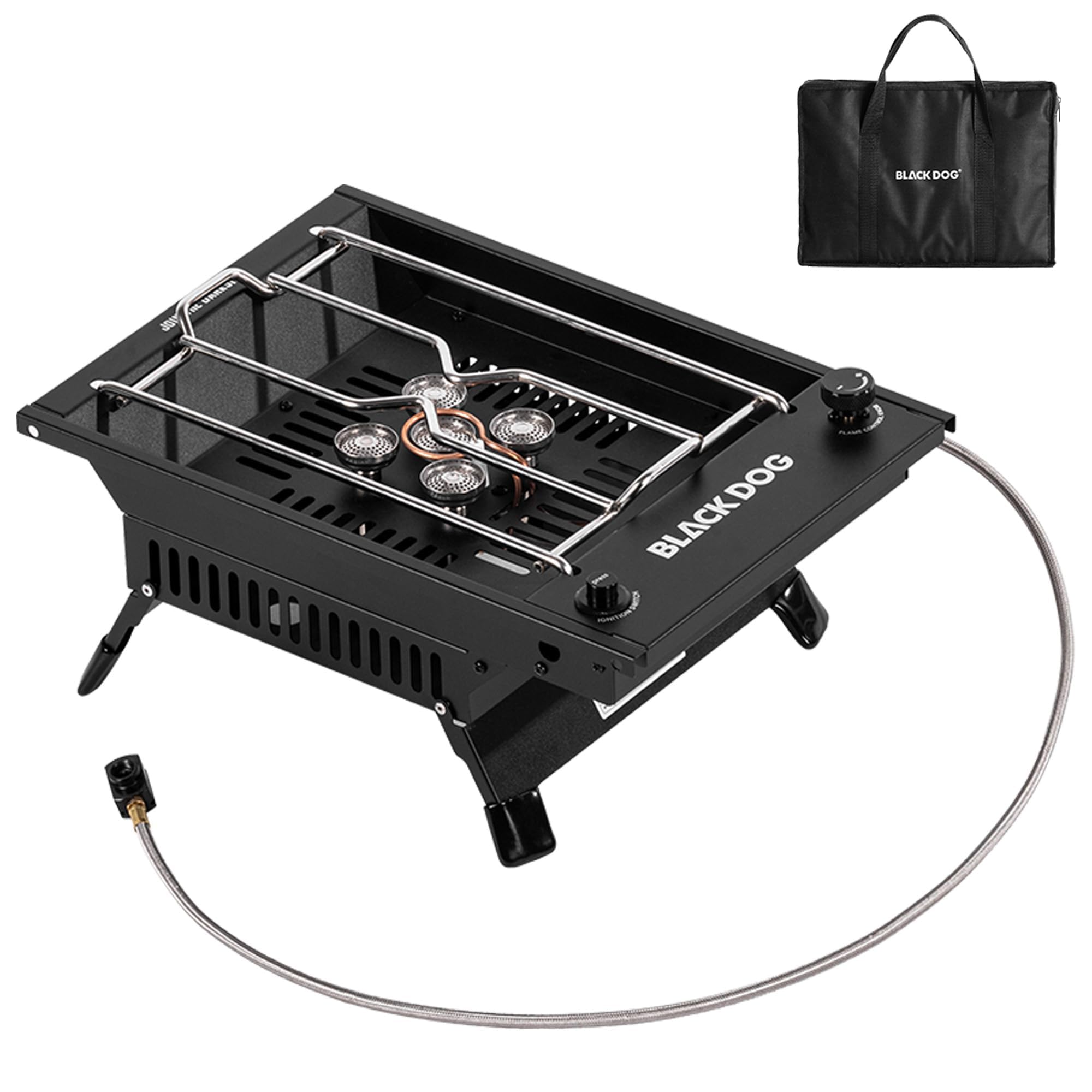 Blackdog Camping Gas Stove for IGT Table, Windproof Sunken Design, 7200w/24500BTU