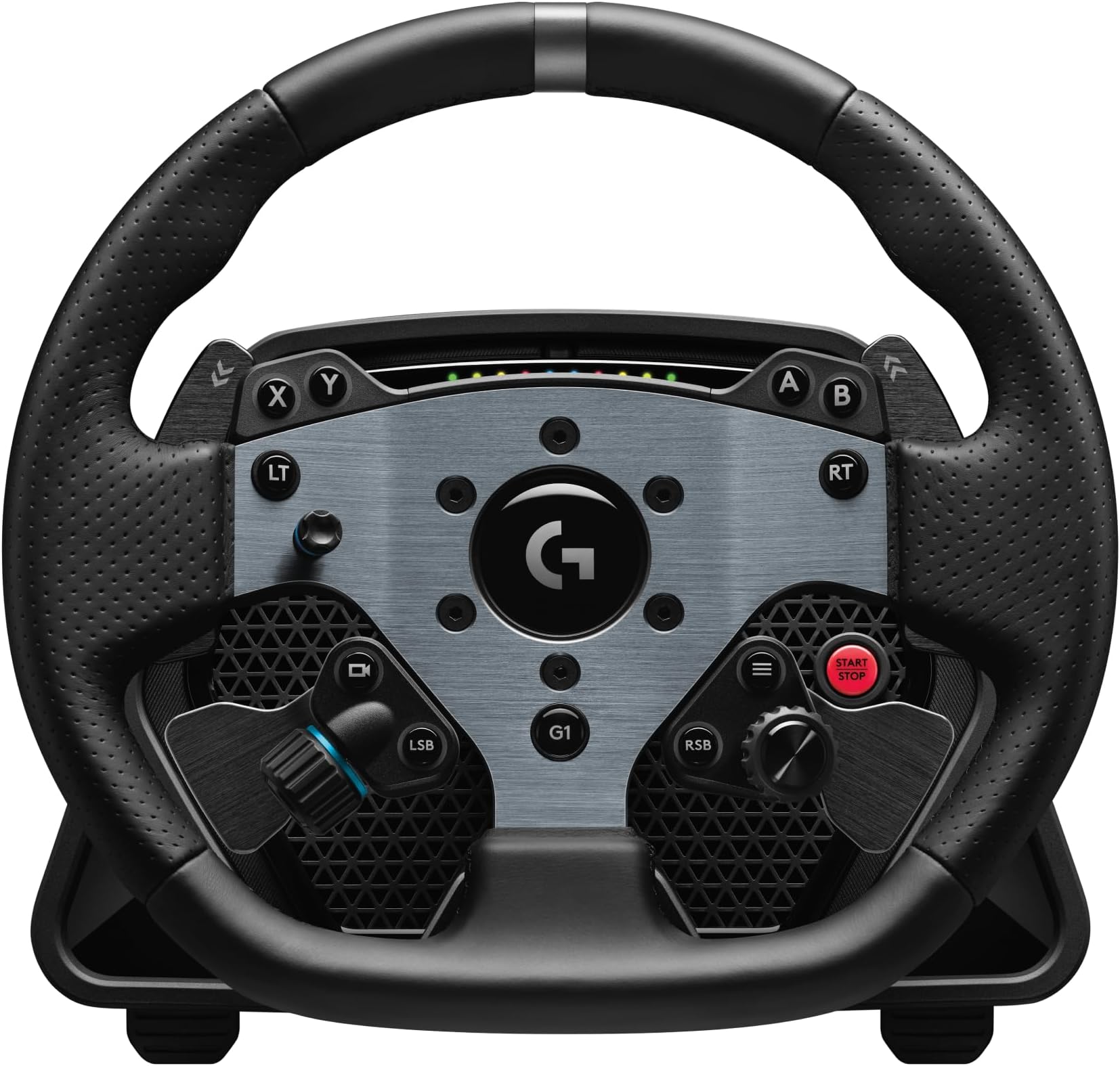 Logitech G PRO Racing Wheel for PC, Direct Drive 11 Nm Force, TRUEFORCE Force Feedback, Magnetic Gear Shift Paddles, Dual Clutch, OLED Display, Quick Release, PRO Button Layout