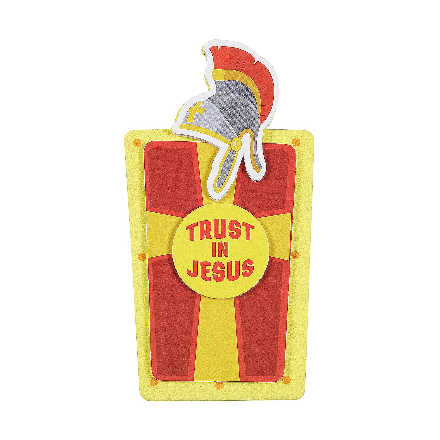 Fun Express Great North VBS Trust in Jesus Magnet Craft Kit - Religious Craft for Vacation Bible School Faith-Based Activities & Church Events - Fun & Engaging for Kids - Teaching Values - 12 Pieces
