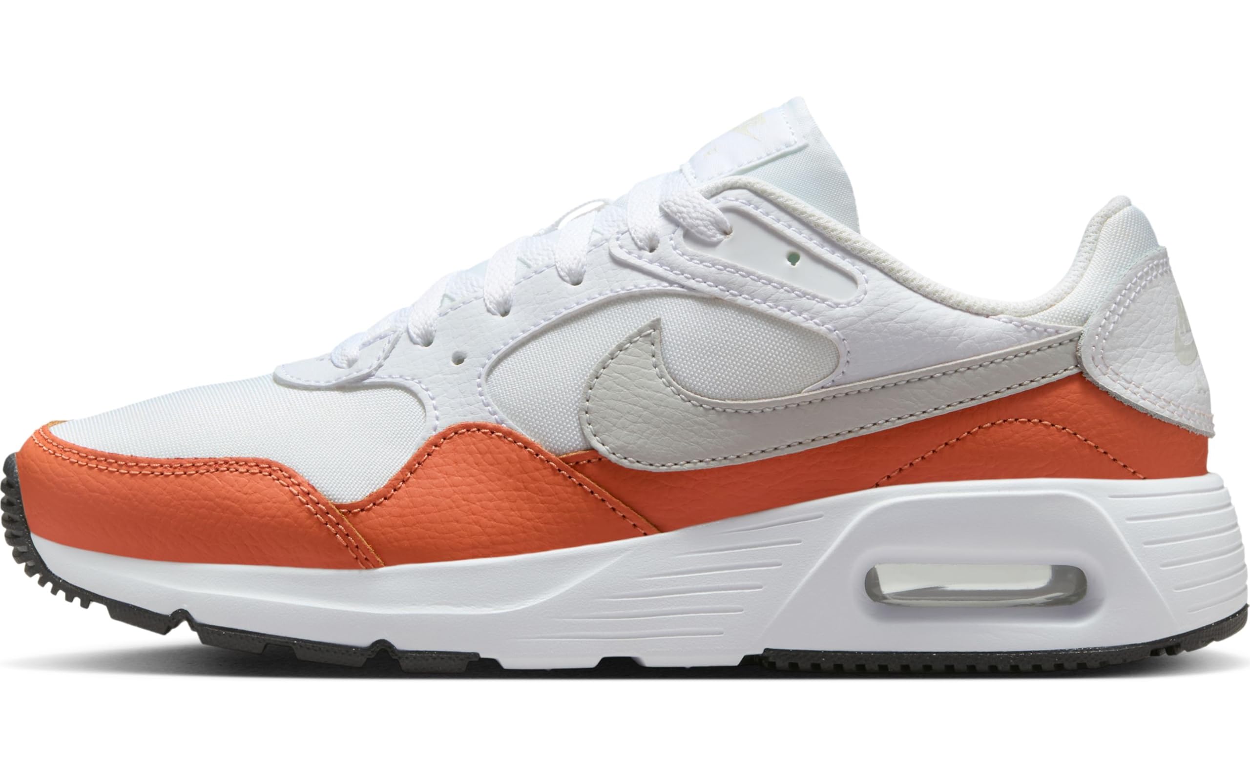 Nike Damenschuhe Nike Air Max Sc Damenschuhe, White/Photon Dust-Healing Orange-Black, CW4554-125, 42.5 EU (10.5 US)
