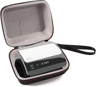 Hard Carrying Case Protect for Omron Evolv Bluetooth Wireless Smart Upper Arm Blood Pressure Monitor,Travel Storage Bag Blood Pressure Monitor Case for BP7000 HEM-7600T-BK BP Monitor(Black)